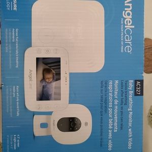 Angel care breathing monitor with video